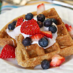 Wholesome Entire Grain Waffles {3 Methods!}