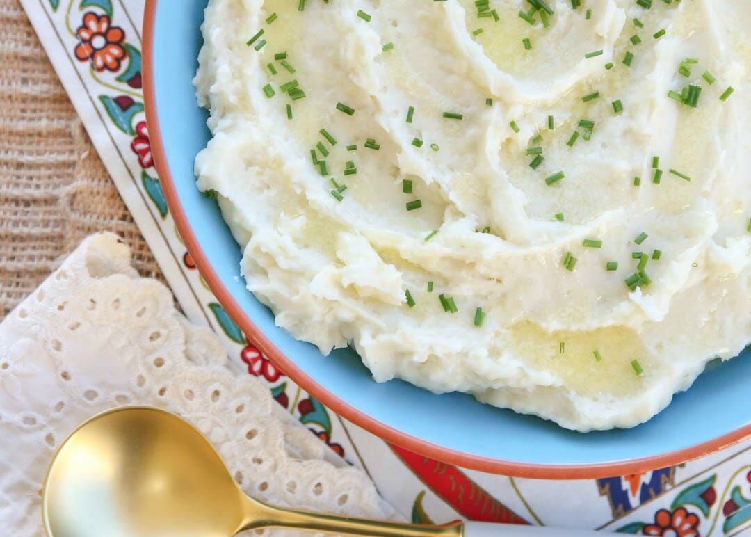 Stress Cooker & Sluggish Cooker Mashed Potatoes